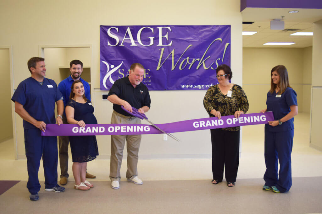 SAGE Outpatient Services Hosts Ribbon Cutting, Groundbreaking July 27