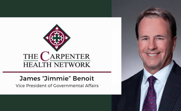The Carpenter Health Network Announces New Vice President of Governmental Affairs