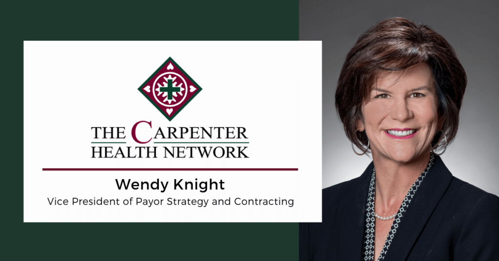 The Carpenter Health Network Announces New Vice President of Payor Strategy and Contracting