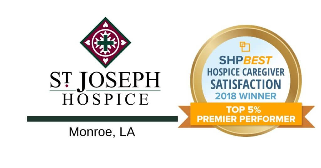 St. Joseph Hospice Receives 2018 Premier Performer Award for Caregiver Satisfaction